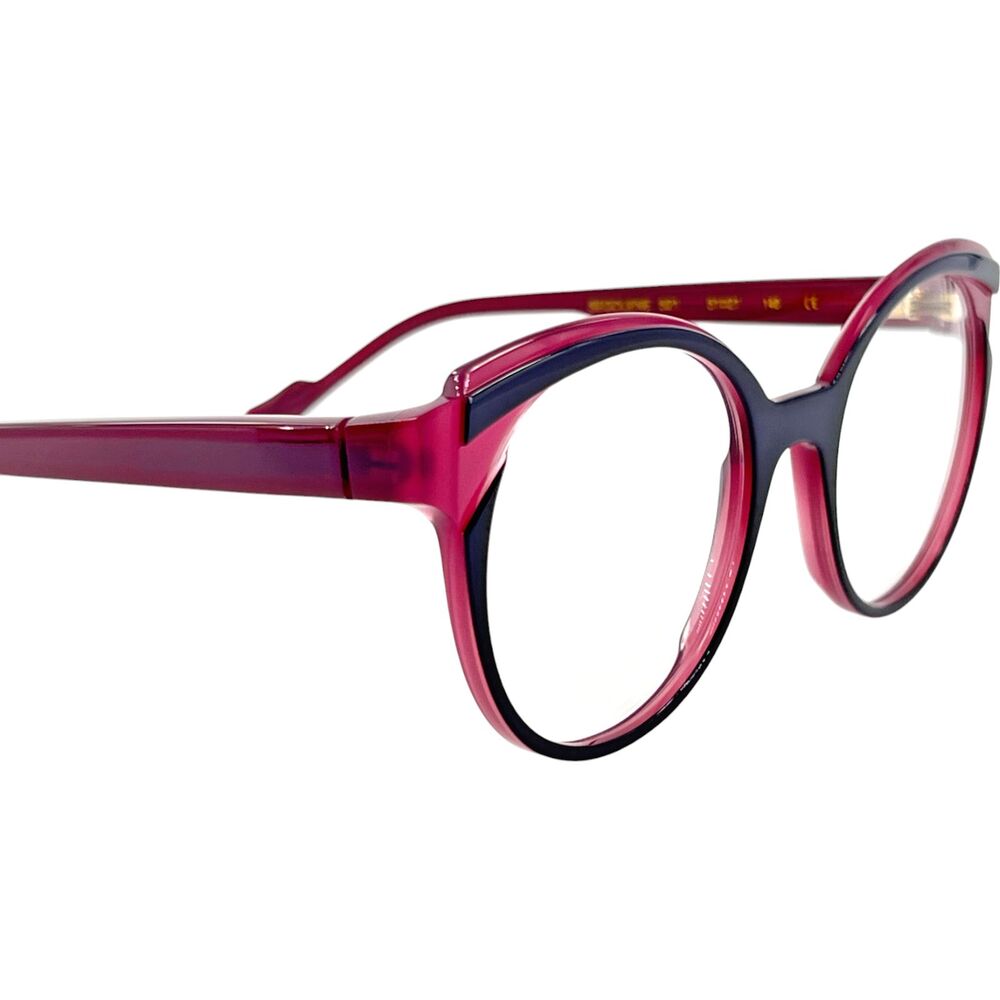 Caroline Abram Segolene Womens Eyeglass Frame 521 Plum - Picture 5 of 5